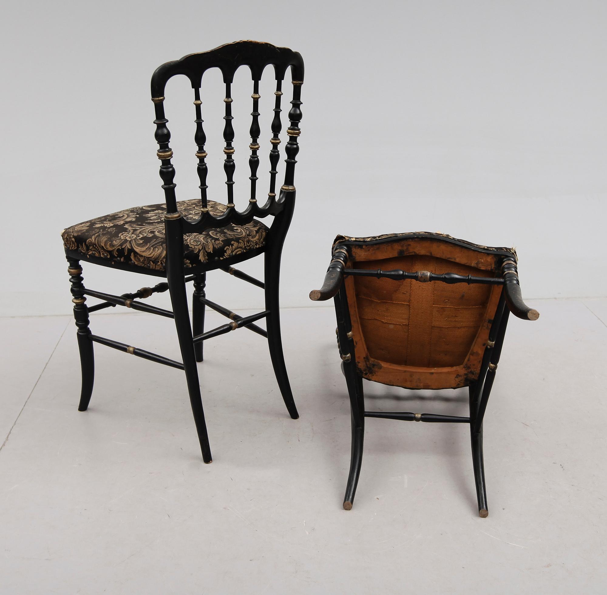 STOLAR, 3 st, 1800-talets andra hälft.