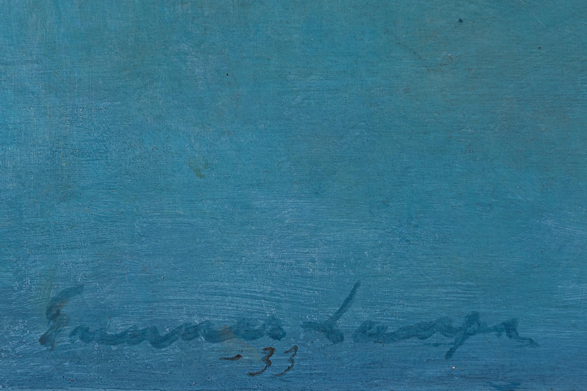 Gunnar Lampa, View towards Skeppsbron.