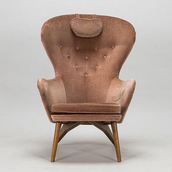 Carl Gustaf Hiort af Ornäs, a 'Siesta' armchair,  Puunveisto Oy - Träsnideri Ab, Finland 1940s-50s.