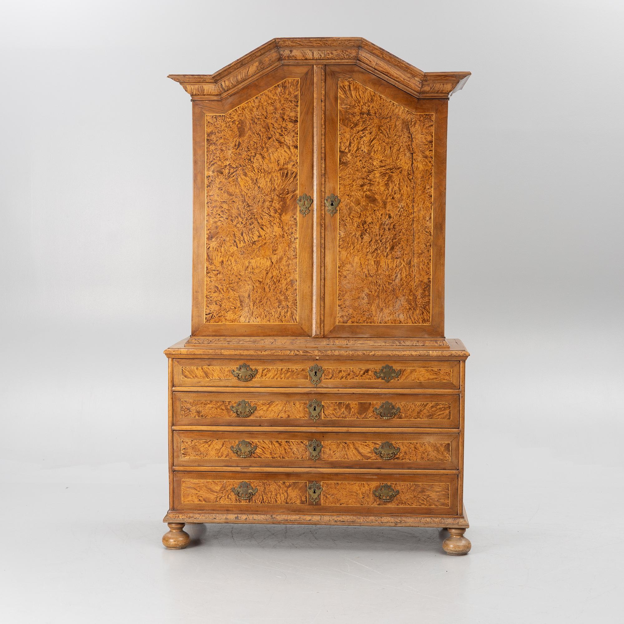 A cabinet, first half of the 18th century.