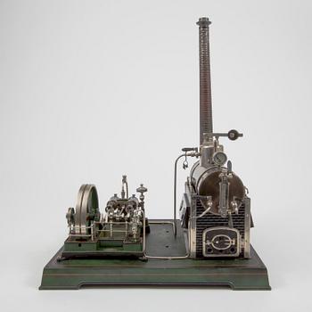 A Doll & Cie steam engine Germany 1930s.