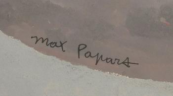 Text: "Max Papart, Dead Red".