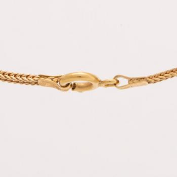 GOLDCHAIN 18K gold, Baleastra, 6,5 g, 38 cm.