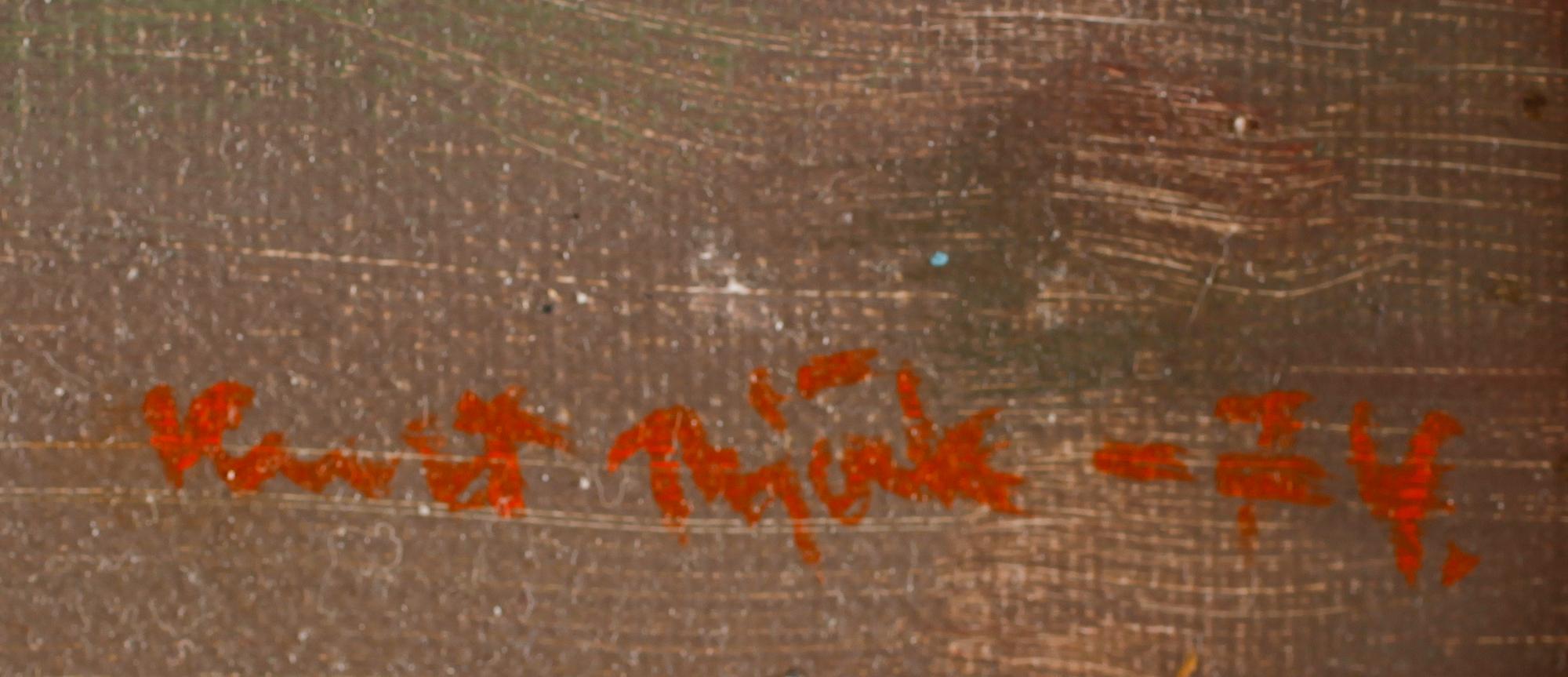 KURT BJÖRK, olja på duk, signerad och daterad 74.