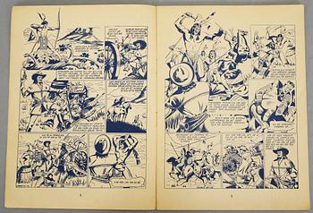 SERIETIDNINGAR, 2 st. Tom Mix, nr 1 1953 och Algas Serietidning Buffalo Bill nr 1 1947.