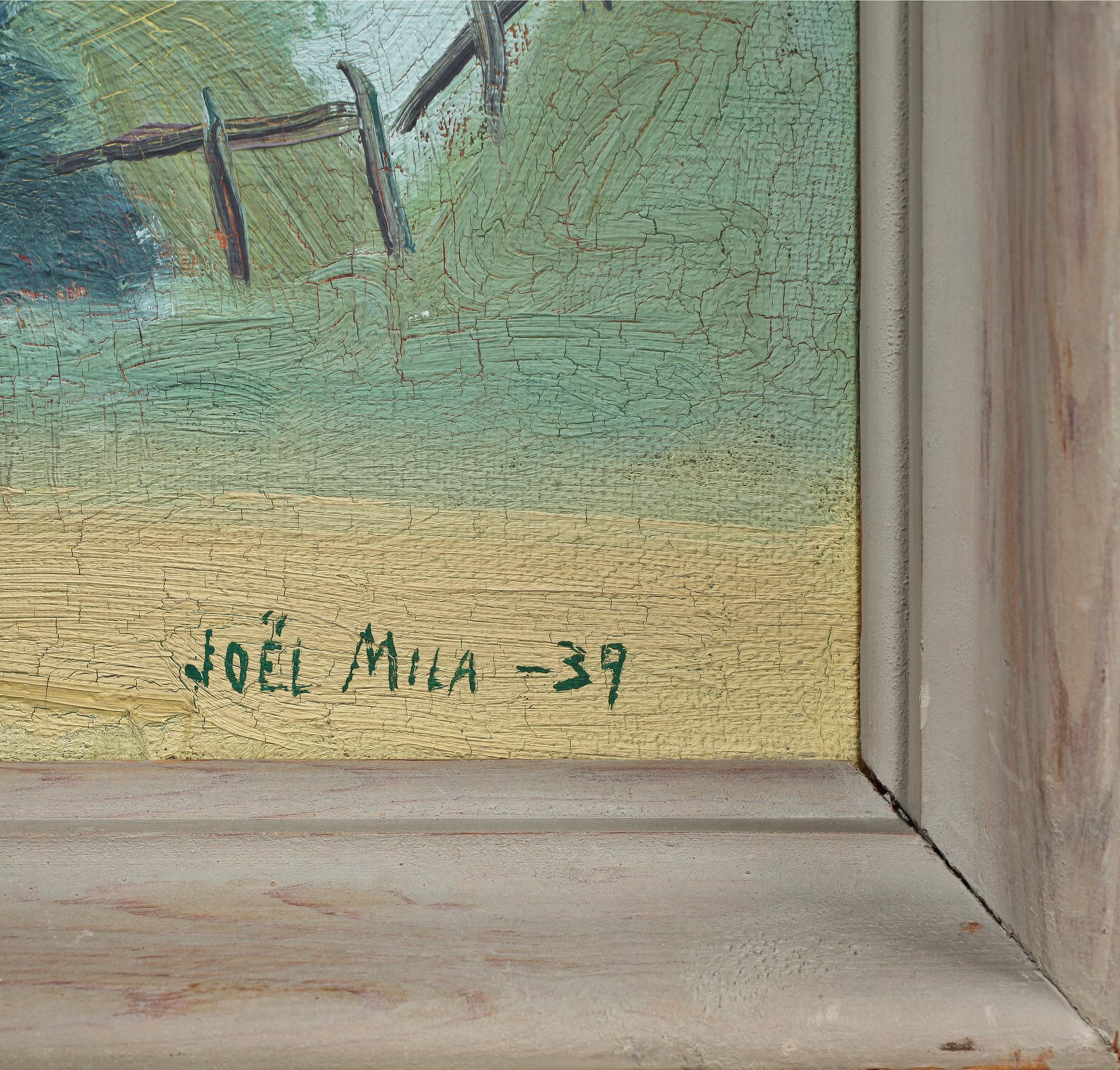 JOEL MILA, olja på duk, sign o dat -39.