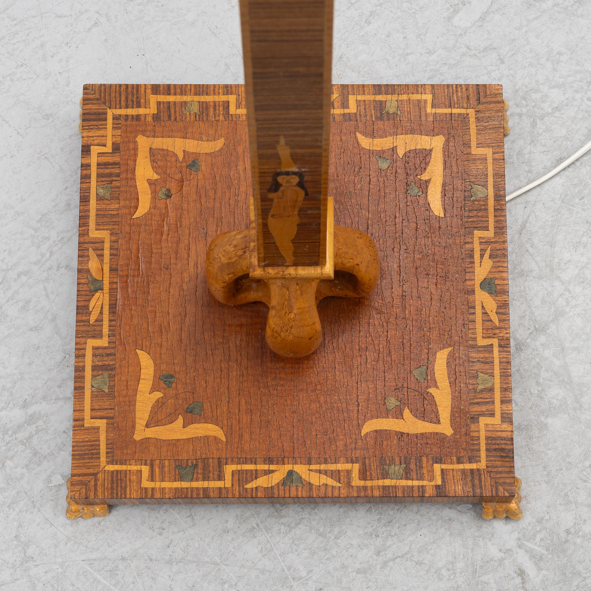 Birger Ekman, attributed to, a floor lamp, 1930s.