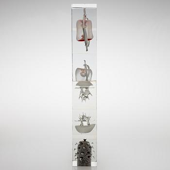 Oiva Toikka, glasskulptur, signerad Oiva Toikka Nuutajärvi Notsjö.