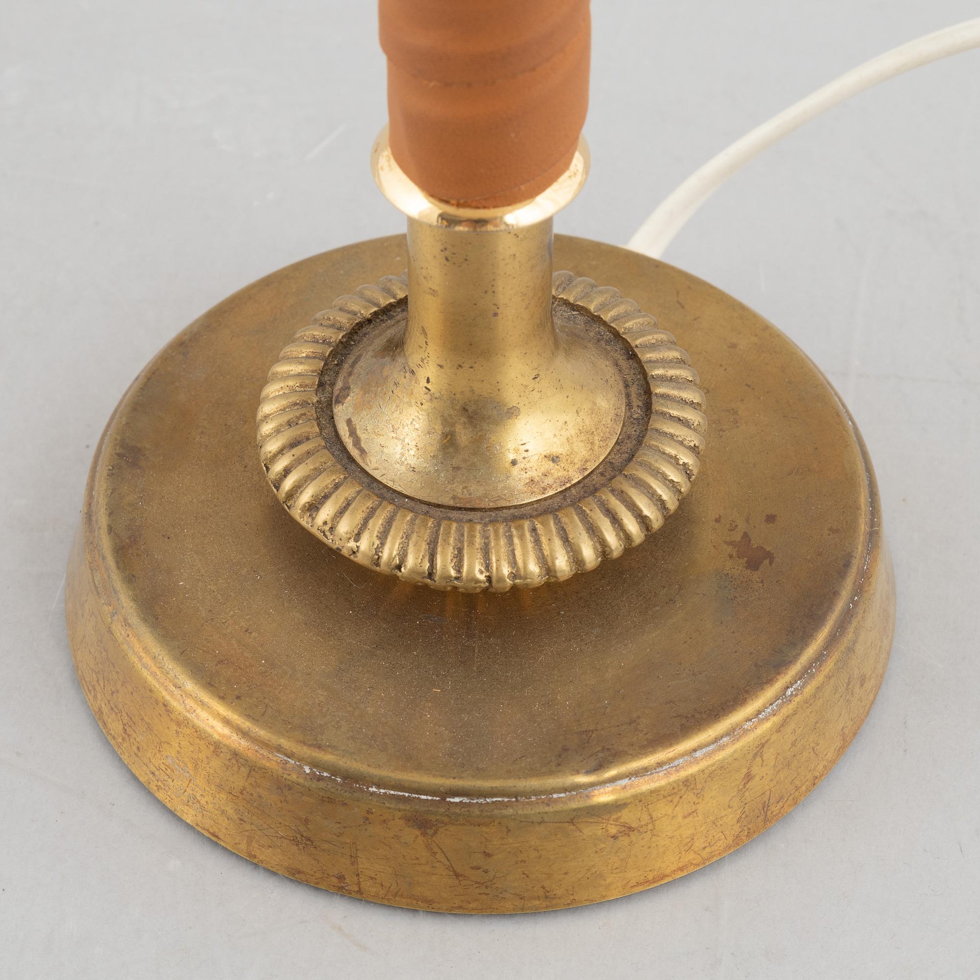 A Swedish Modern table lamp, first half of the 20th century.