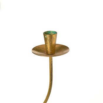 Josef Frank, a brass candelabrum for 16 lights by Svenskt Tenn, Sweden 1940-1950s.