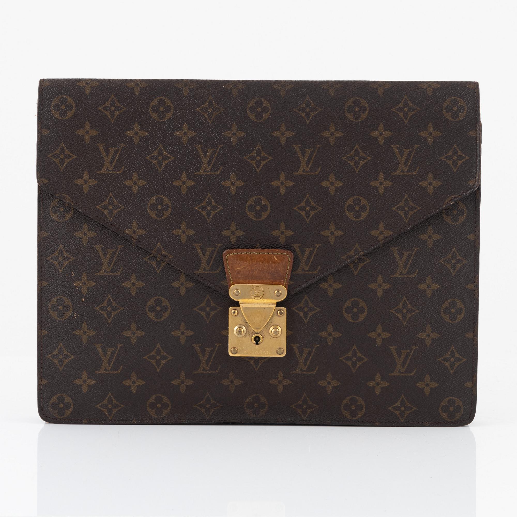 Louis Vuitton, dokumentportfölj/laptopfodral, "Porte Documents Senateur", 1991.