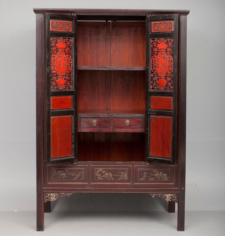 A CHINESE CUPBOARD.