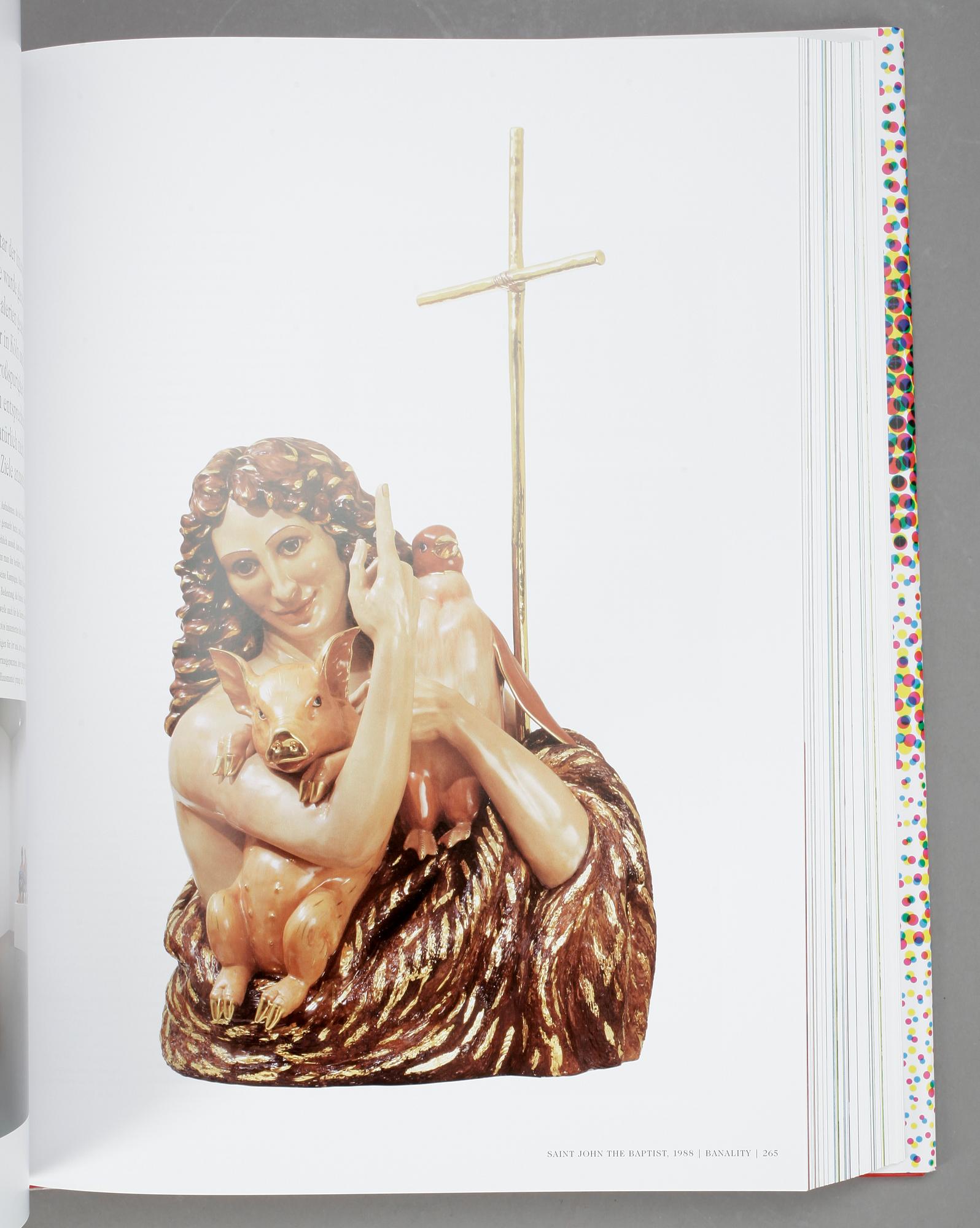 JEFF KOONS, bok med teckning, "La superstar du Post-Pop", signerad och daterad 4/13/04.