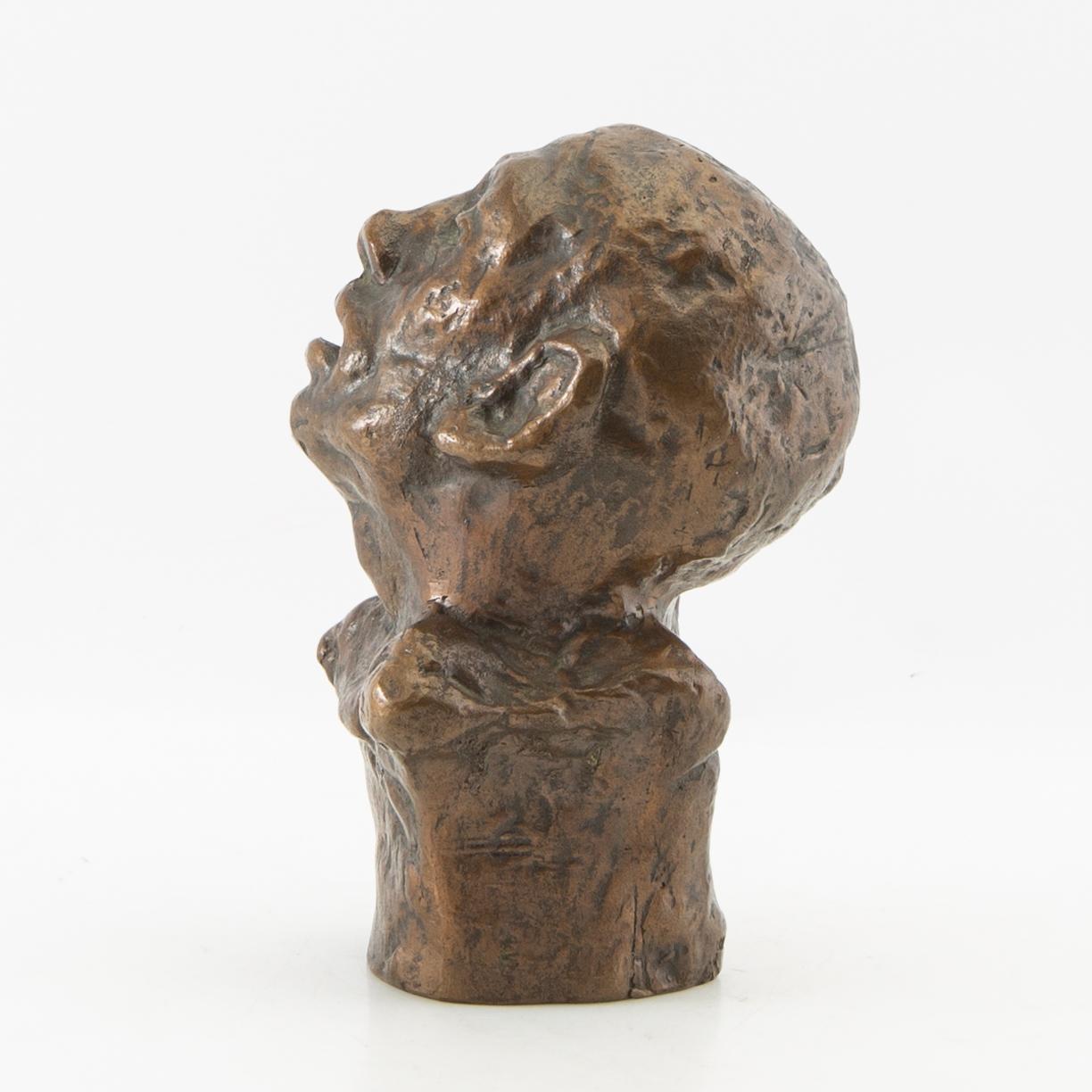 Helge Högbom, sculpture, "Pierrot".