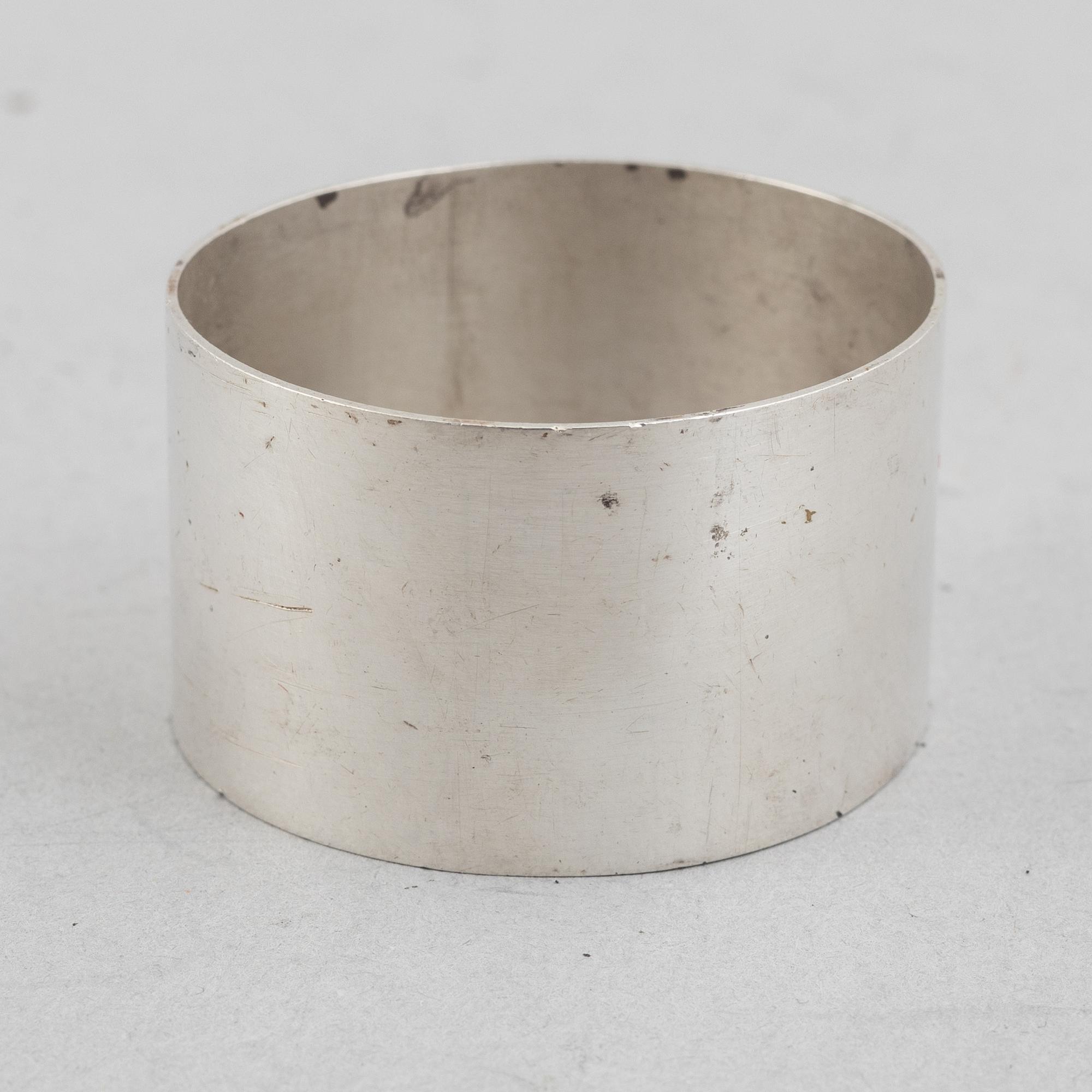 Wiwen Nilsson, napkin ring and spoon, Anders Nilsson Lund 1959.