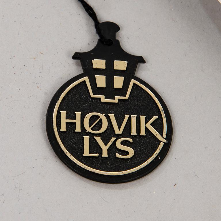 A pair of "Jonas" table lamps, designed by Jonas Hidle for AS Høvik Lys.