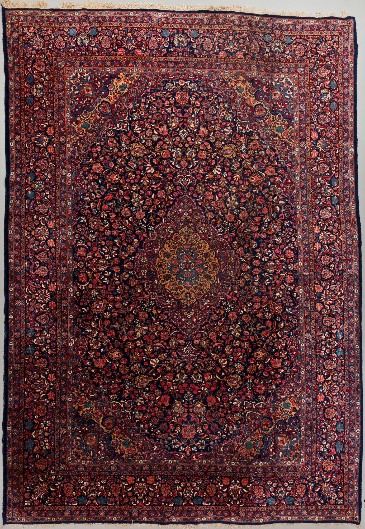 MATTA, antik/semiantik, Keshan, korkull, ca 460x322.