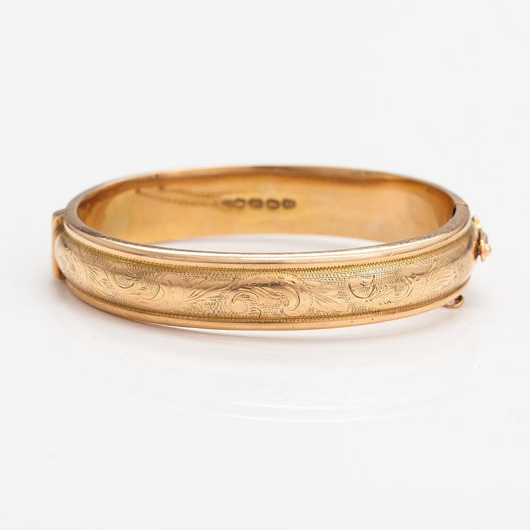 A 14K gold bracelet. Ny Toivo, Helsinki 1955.