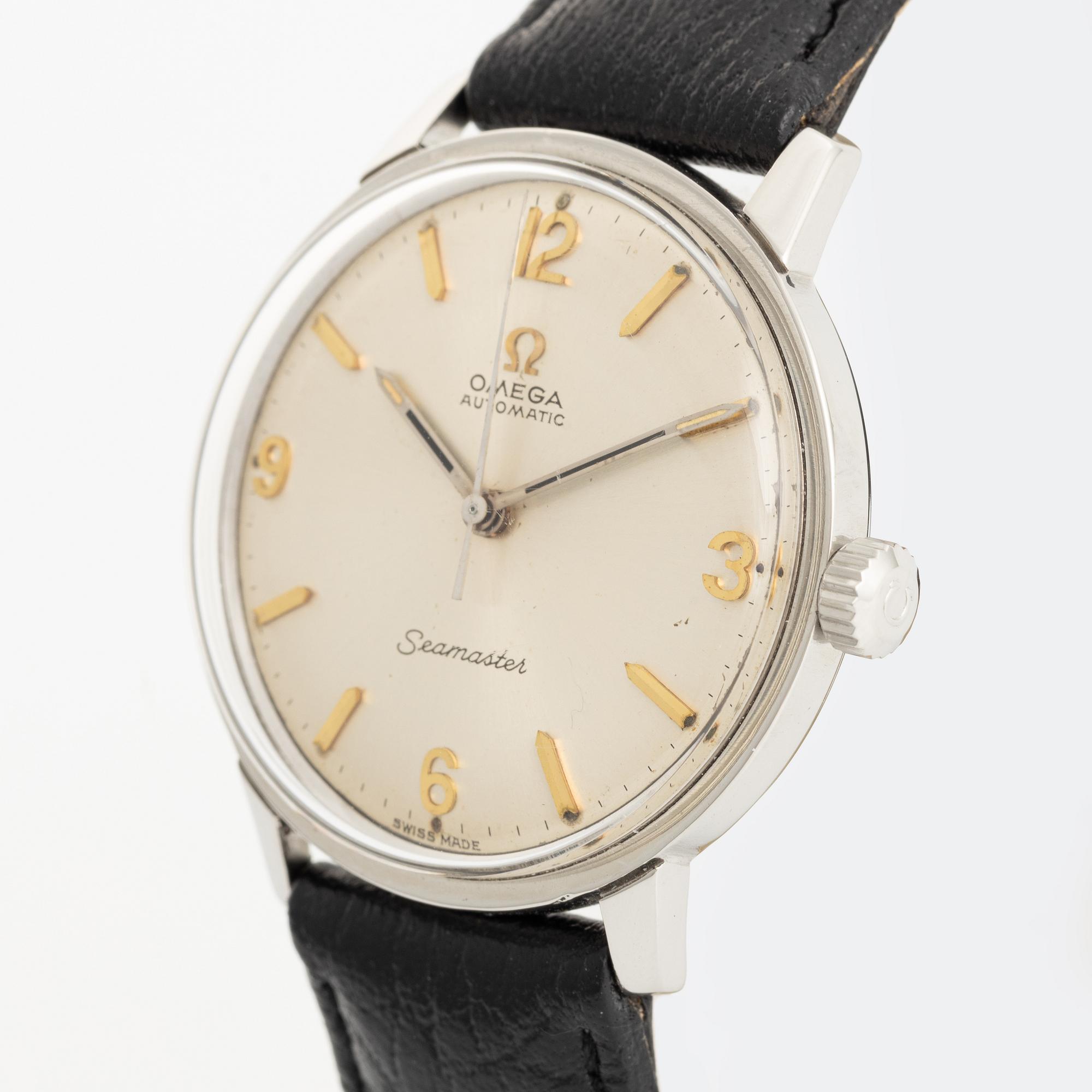 Omega, Seamaster, armbandsur, 34 mm.