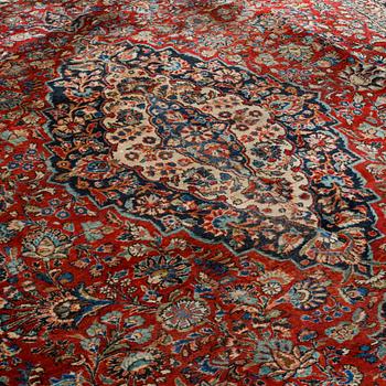 A carpet, oriental, ca 415 x 287 cm.