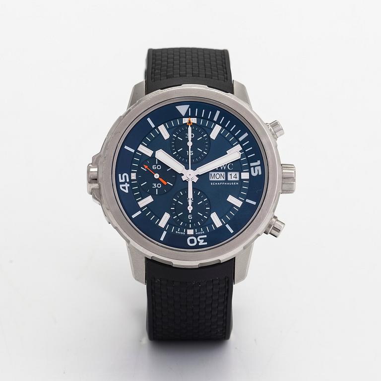 IWC, Aquatimer Chronograph, “Expedition Jacques-Yves Cousteau", wristwatch, 44 mm.