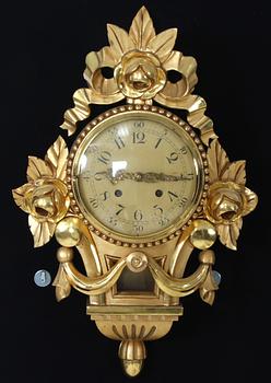 VÄGGPENDYLER, 2 st samt VÄGGAPPLIQUER, 2 st. 1900-tal.