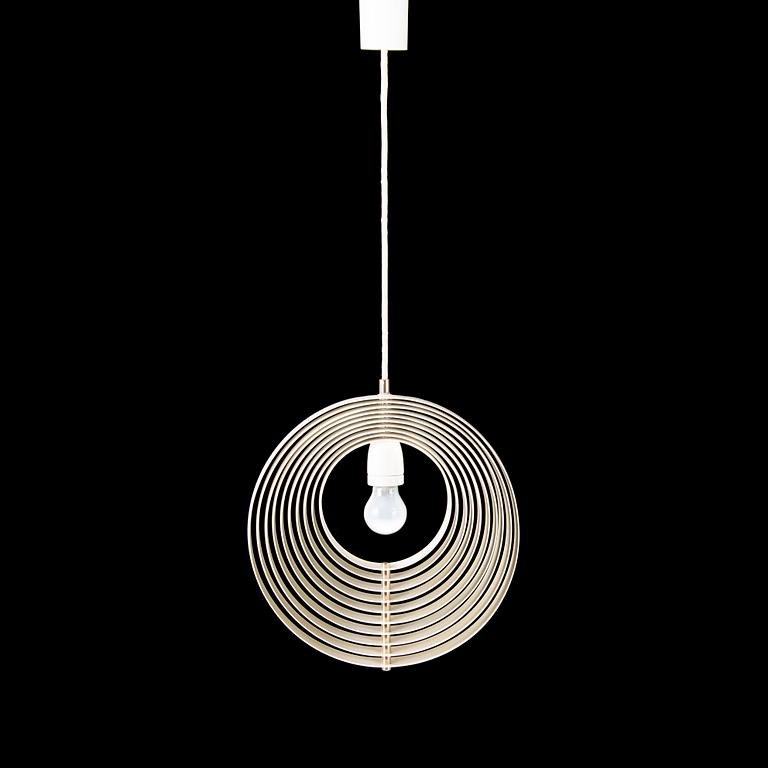 A 1960s "Moonlight" ceiling light, Denmark.
