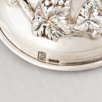 Wine glass/chalice, sterling silver, 20th Century.