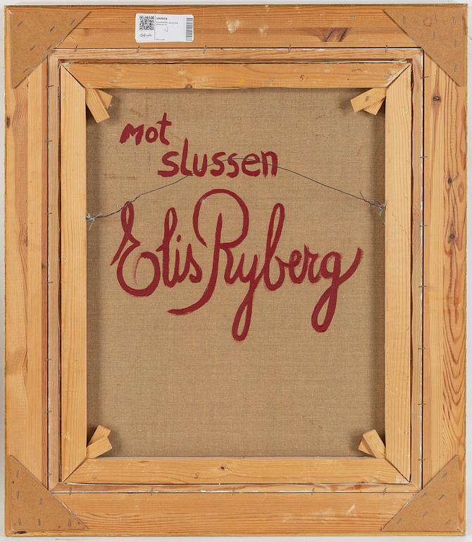 ELIS RYBERG, olja på duk, signerad.