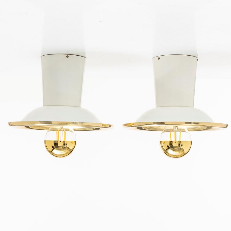 Josef Frank, Ceiling lamps, a pair, model 2162, Svenskt Tenn.