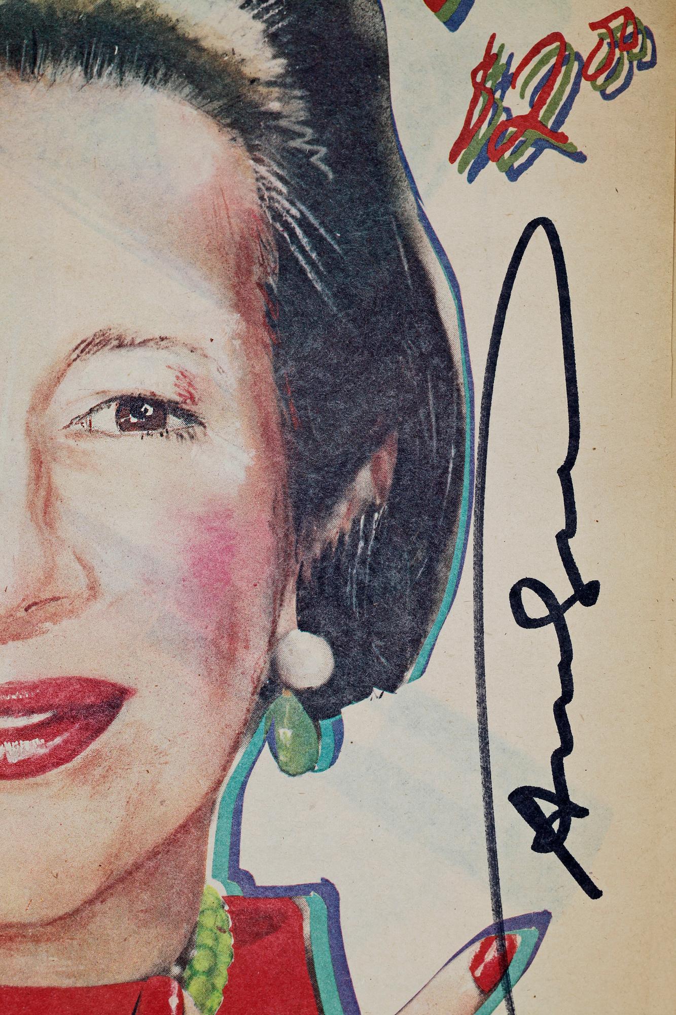 ANDY WARHOL, tidskrifter, 2 st, sign. November 1979 och december 1980.