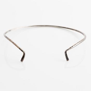 Claës E. Giertta, collier sterlingsilver, Stockholm 1989.