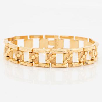 Bracelet, 18K gold, Vicenza, Italy.