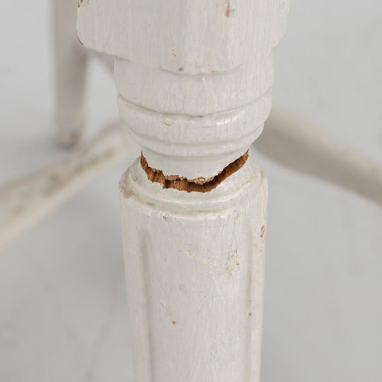 A pair of Gustavian chairs by J. Lindgren (master in Stockholm 1770-1800).