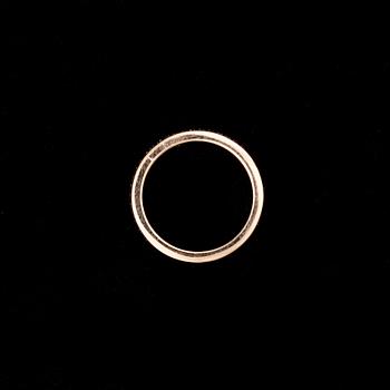 ALLIANSRING, 18K guld, diamanter. Georg Bunz. Vikt ca 3,8 g.