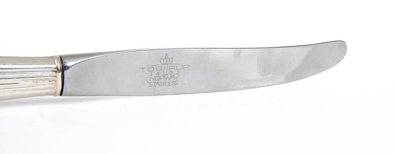 BESTICK, 67 st, silver, J. Tostrup, Norge.