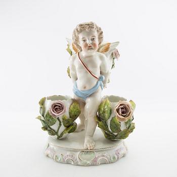 Figure/Vase Germany first half of the 20th century porcelain.