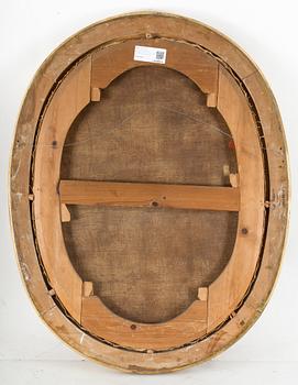 DAVID RICHTER D Ä, attributed to. Portrait, oval 89 x 67 cm. Unsigned.