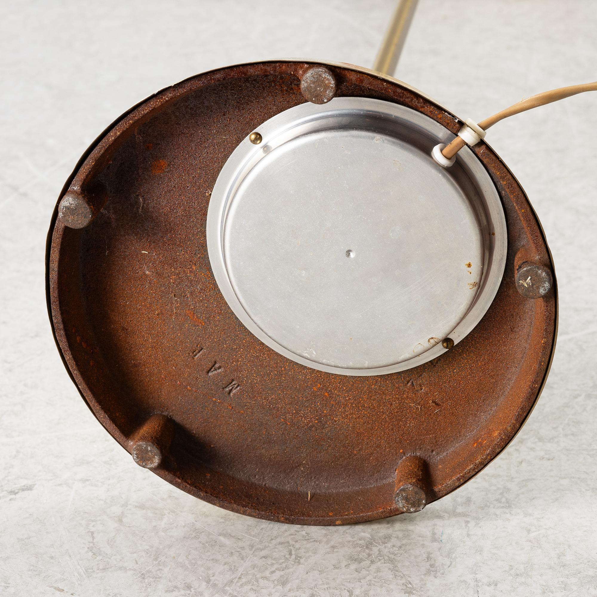 Floor lamp, Möller Armatur, second half of the 20th century.