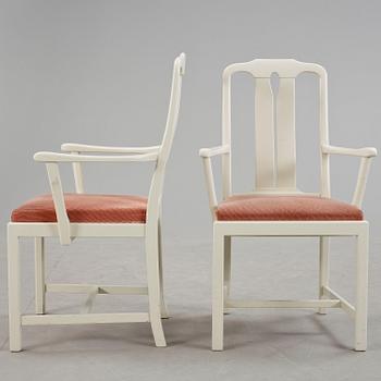 KARMSTOLAR, 8 st, "Ambassadör", Carl Malmsten, 1900-talets andra hälft.