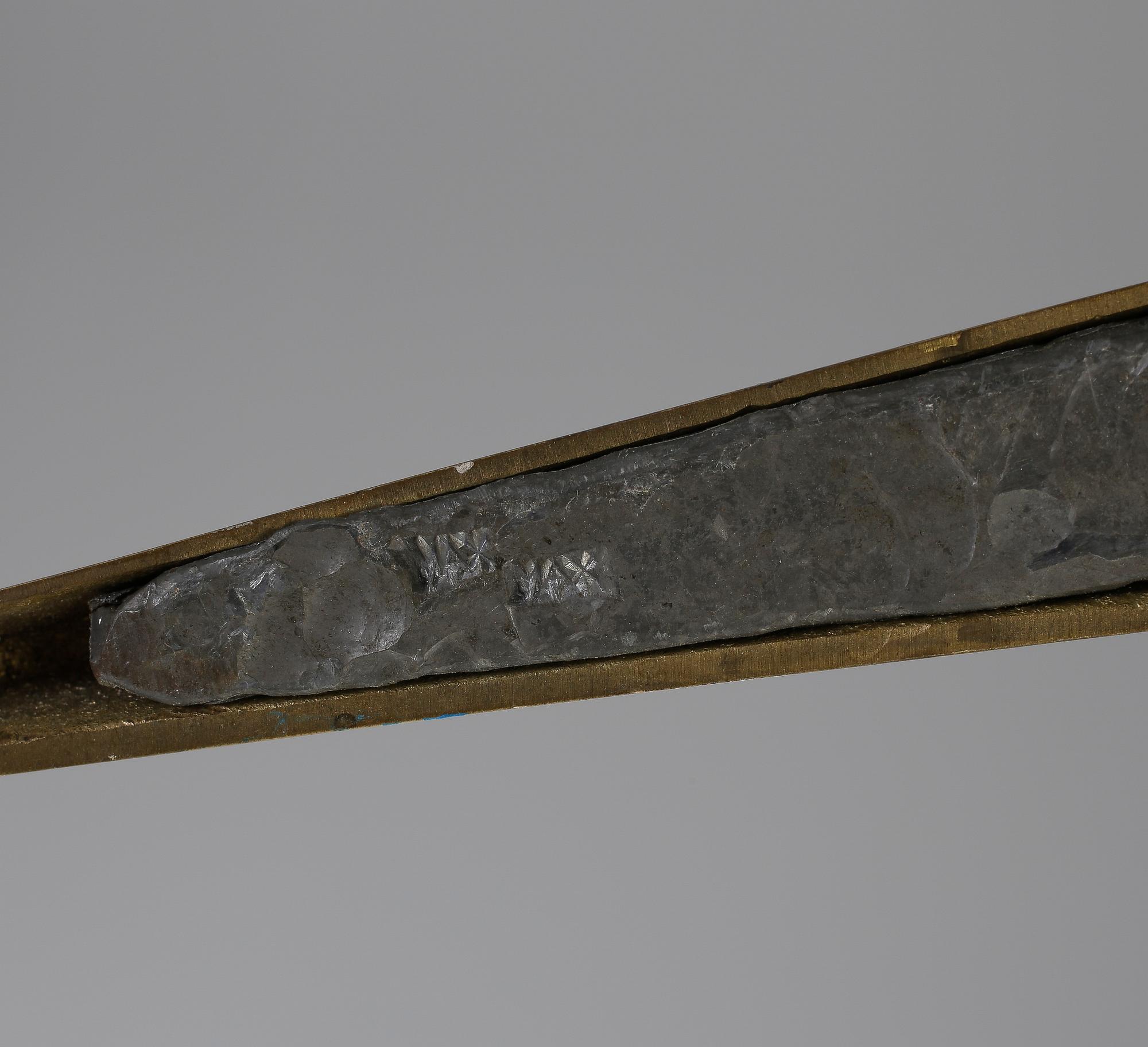 GOLVLAMPOR, ett par, mässing, 1900-talets andra hälft.