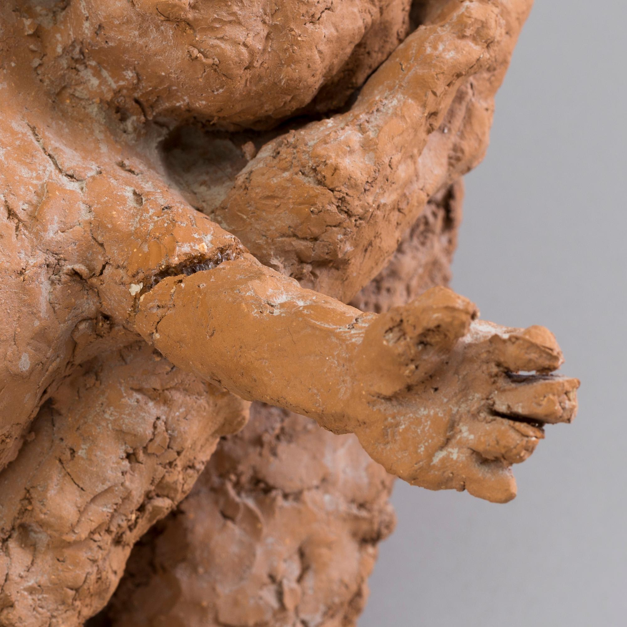 ASMUND ARLE, Sculpture, tarracotta, signed Asmund arle and dated -71.