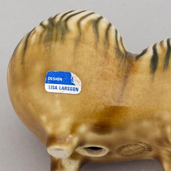 Lisa Larson, six stoneware figurines, for Gustavsberg and K-studion.