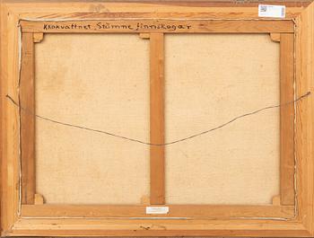 Hilding Werner, "Krokvattnet, Stömme finnskogar".