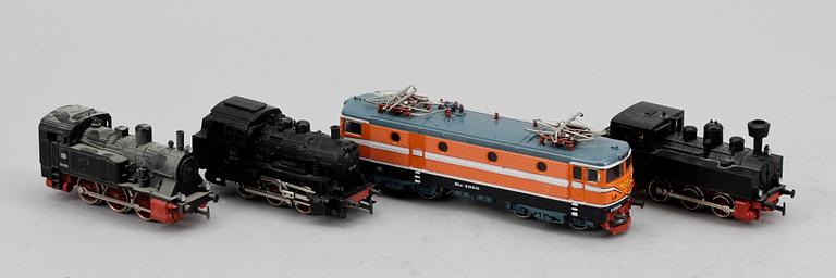 PARTI TÅGLEKSAKER, främst Märklin, 19/2000-tal.