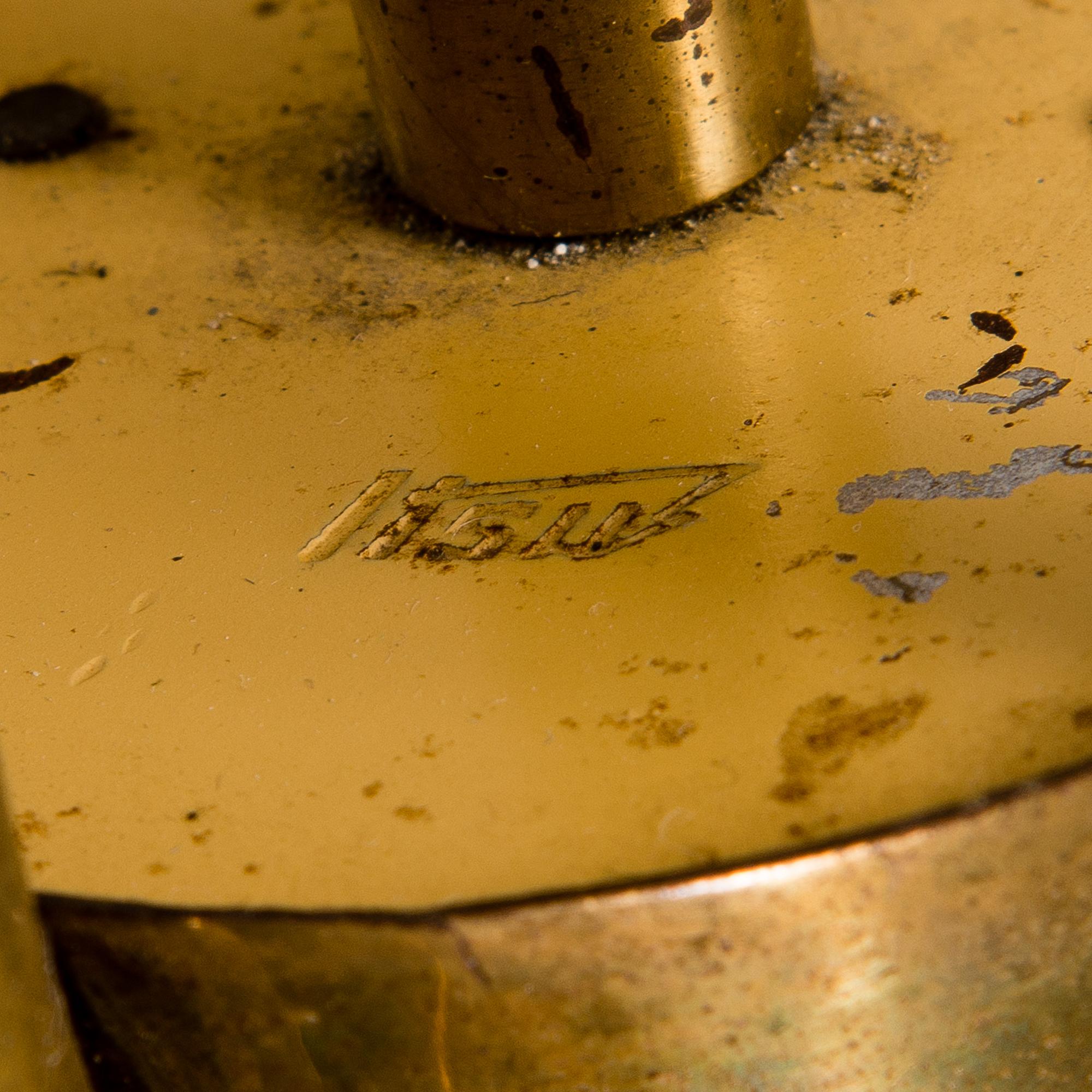 A CEILING LAMP, Itsu, the mid-20th century. Total height circa 56 cm.