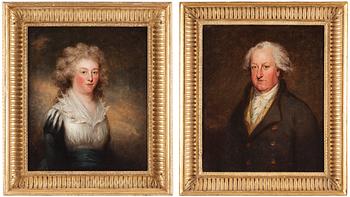 Carl Fredrik von Breda, ”Mary Scandrett Harford” (née Gray) (1750-1830) & ”William Battersby”(1732-1812).