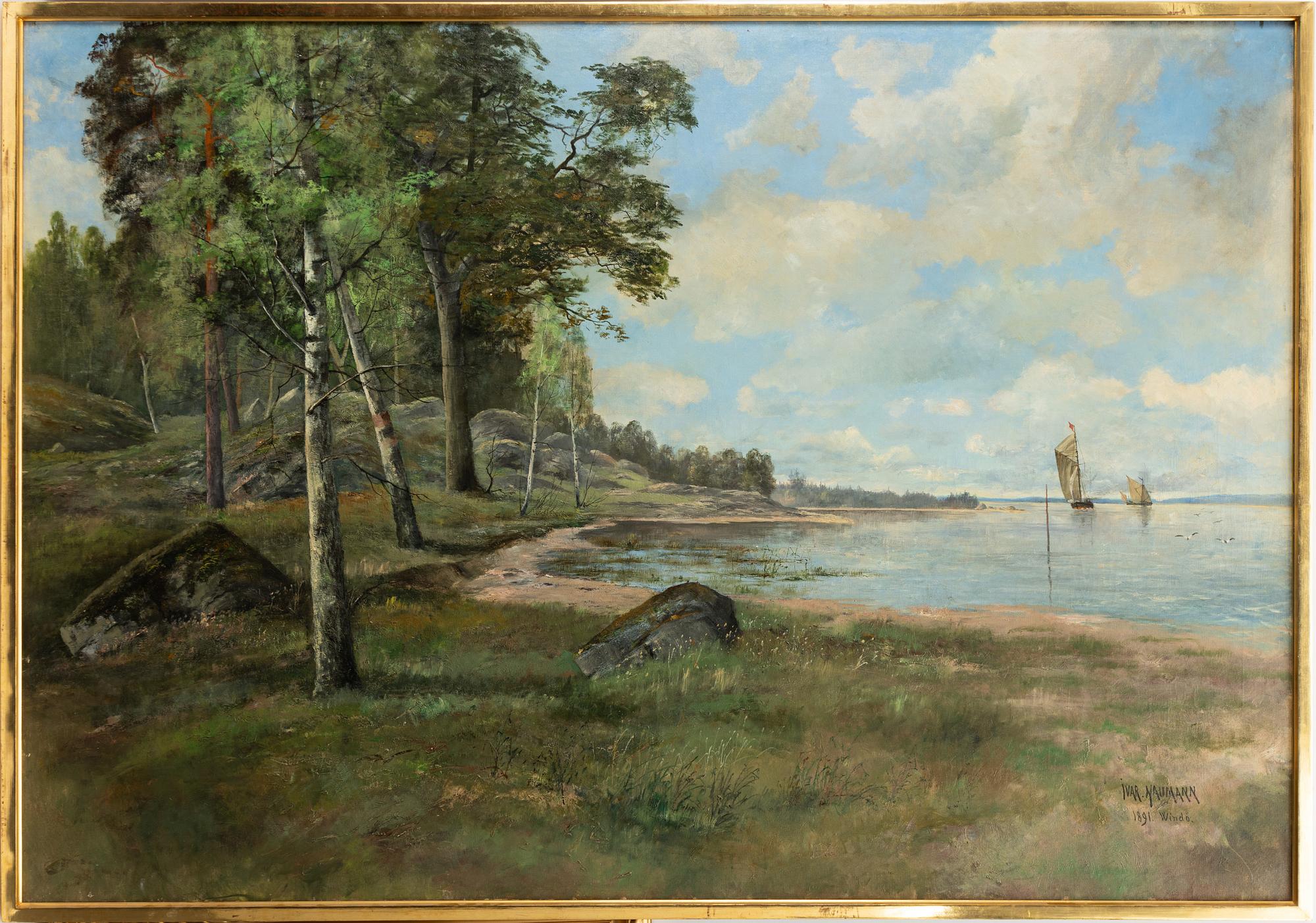 Ivar Naumann, Motif from Windö.