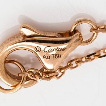 Cartier, kaulakoru, "d'Amour", 18K kultaa, briljanttihiottu timantti n. 0.04 ct.