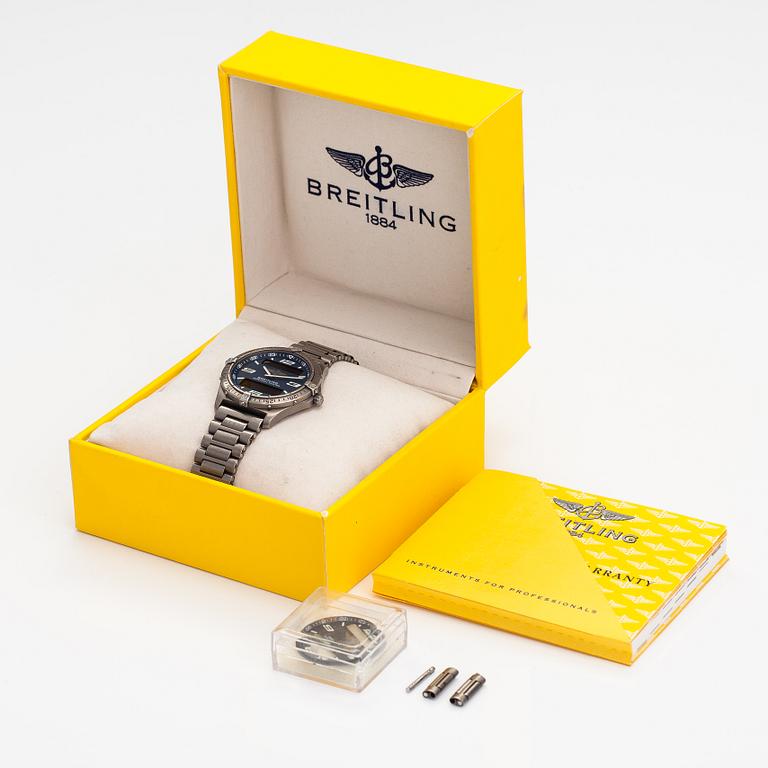 Breitling, Aerospace, wristwatch, 40 mm.